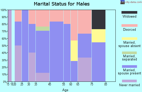 Burdett marital status for males