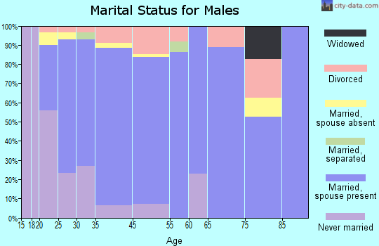 Cimarron marital status for males