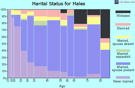 Dodge City marital status for males