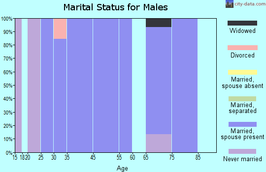 Elbing marital status for males