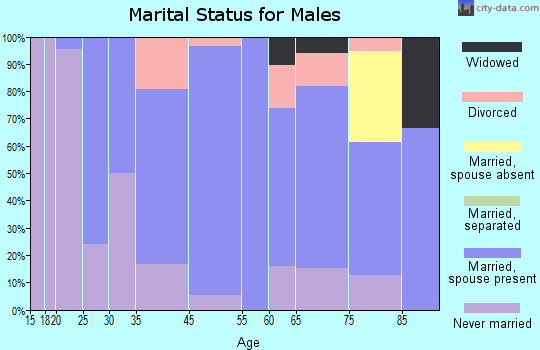 Hanover marital status for males