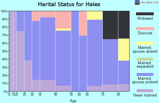Hoisington marital status for males