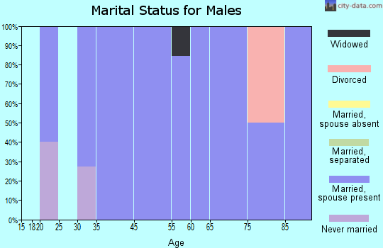 Iuka marital status for males