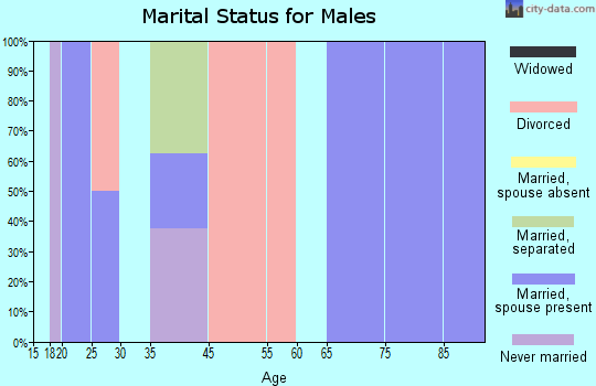 Leona marital status for males