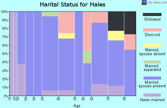 Miltonvale marital status for males