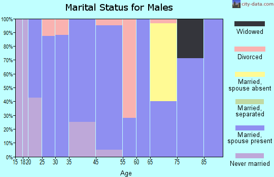 Norwich marital status for males
