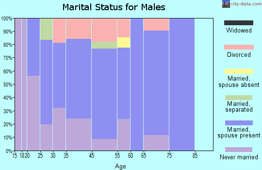 Willow marital status for males