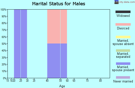 Richfield marital status for males