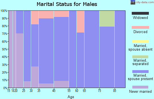 Scandia marital status for males