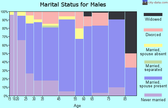 Syracuse marital status for males