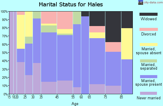 Cadiz marital status for males