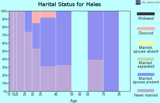Cameron marital status for males