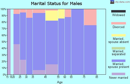 Hanson marital status for males