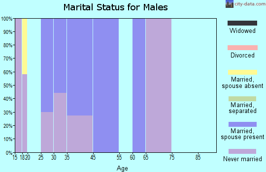Chuichu marital status for males