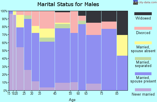 Leitchfield marital status for males