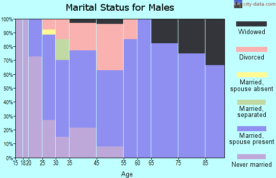 Lynnview marital status for males