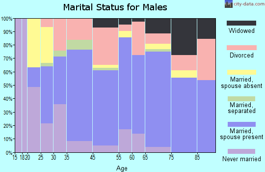 Manchester marital status for males