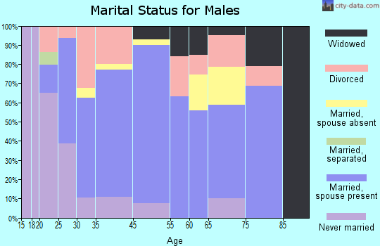 Paintsville marital status for males