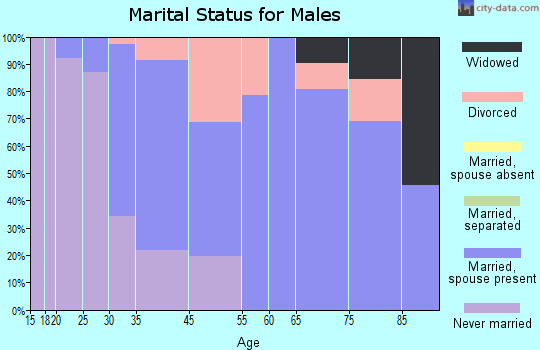 Parkway Village marital status for males