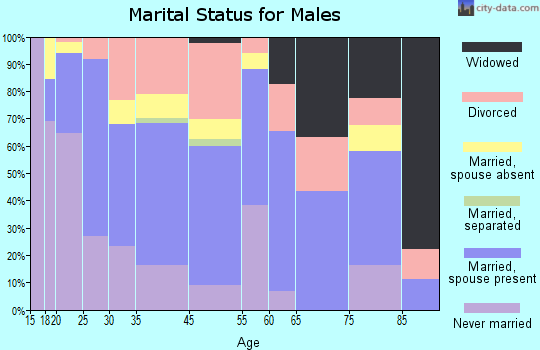 Warsaw marital status for males