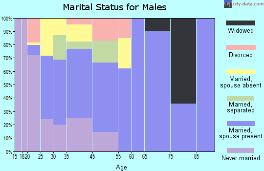 Amelia marital status for males