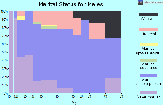 Berwick marital status for males