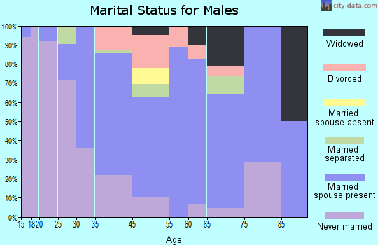 Boyce marital status for males