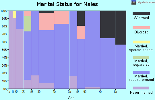 Chauvin marital status for males