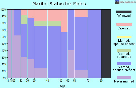 Hessmer marital status for males