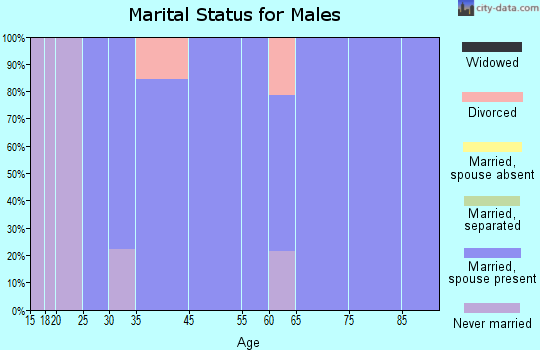 Ida marital status for males