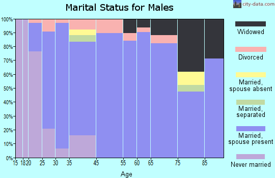 Livonia marital status for males