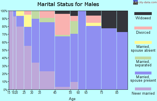 Patterson marital status for males