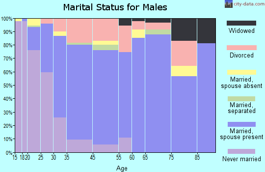 Holbrook marital status for males
