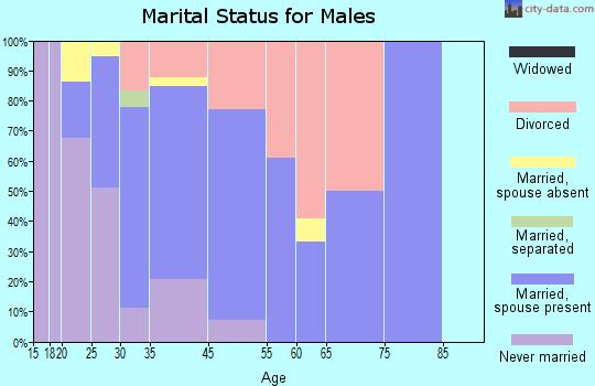 Kachina Village marital status for males