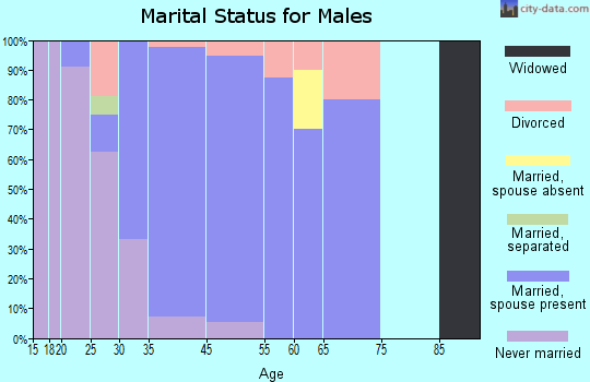 Vienna marital status for males