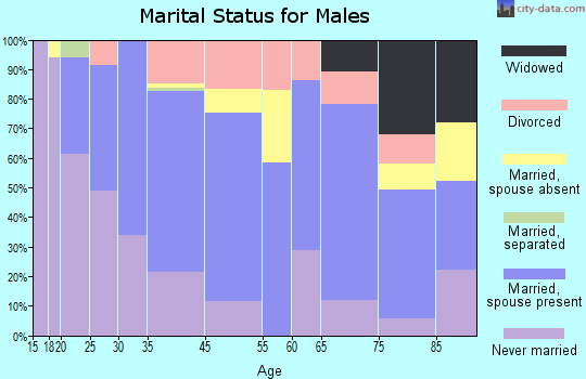 Houlton marital status for males