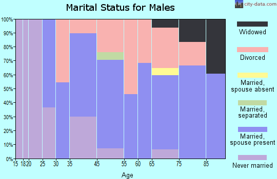 Mayer marital status for males