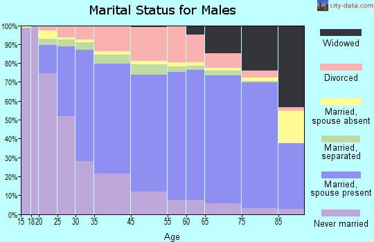 Dundalk marital status for males