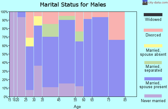 Hebron marital status for males