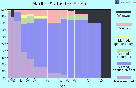 Joppatowne marital status for males