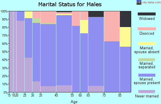 Manchester marital status for males
