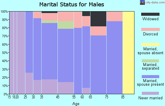Mayo marital status for males