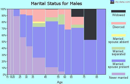 Morningside marital status for males