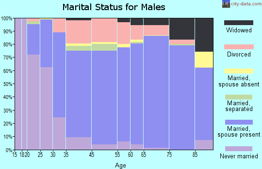 Payson marital status for males