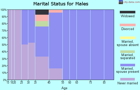 Barre marital status for males