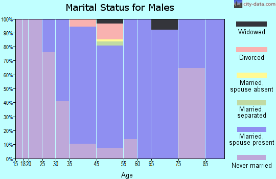 Boxford marital status for males