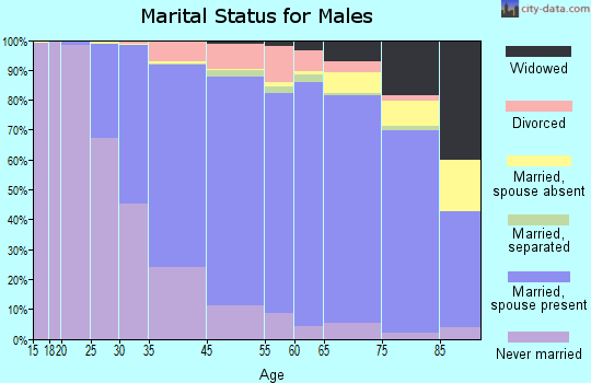 Braintree marital status for males