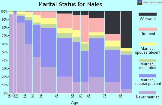 Chelsea marital status for males