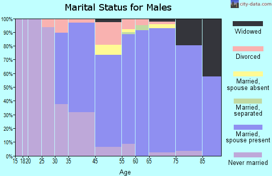 Dennis marital status for males
