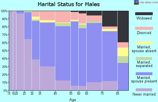 Gloucester marital status for males